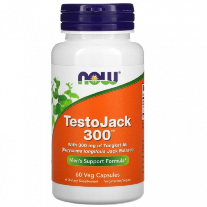Комплекс NOW FOODS TESTOJACK 300 60 VCAPS NS31784