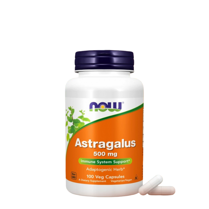 Корень астрагала NOW FOODS ASTRAGALUS 500mg 100 капсул NS29471
