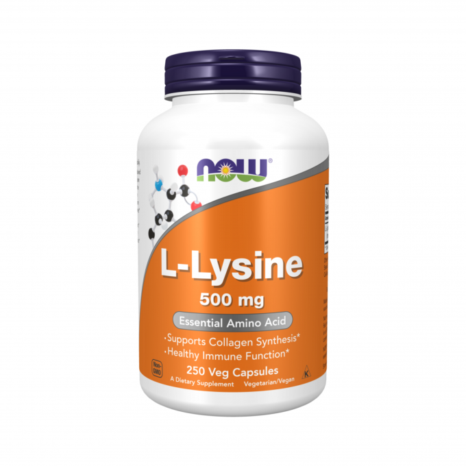 L‑Лизин NOW FOODS L‑LYSINE 500 мг 250 капсул NS31044
