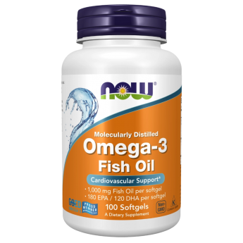 Омега NOW FOODS OMEGA-3 1000mg 100 капсул